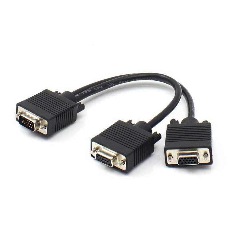 Alogic One HD15 Male To Two HD15 Female Sxga Monitor Y-Cable