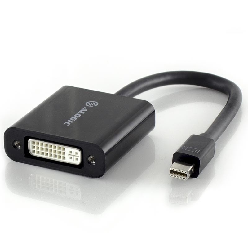 Alogic 20CM Active Mini DisplayPort To Dvi Adapter - Male To Female With 4K Support