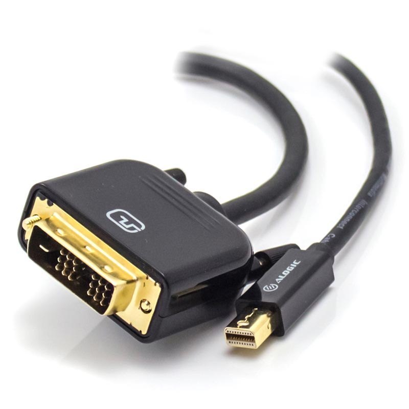 Alogic 1M Mini DisplayPort To Dvi-D Cable - Male To Male