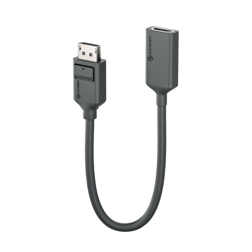 Alogic Elements DisplayPort To Hdmi Adapter With 4K Support - Male To Female - 20CM