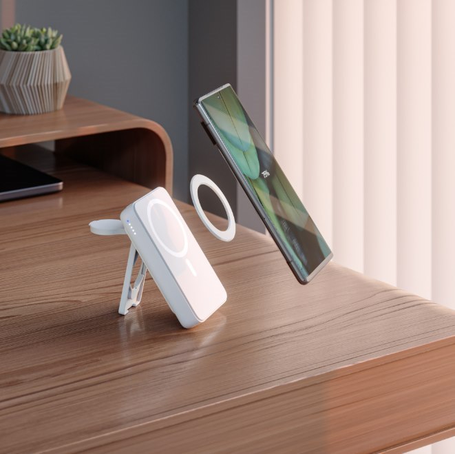 Alogic Lift 4 In 1 Wireless Charging 10000mAh Power Bank - White