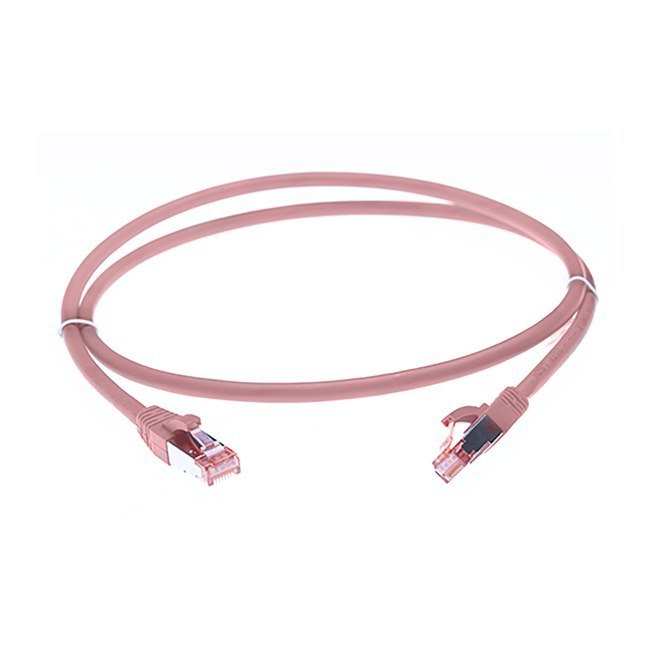 4Cabling 50M Cat6a S/FTP LSZH Ethernet Network Cable | Pink