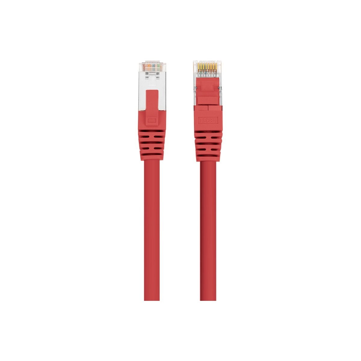 Comsol 50CM 40Gbe Cat 8 S/FTP Shielded Patch Cable LSZH - Red