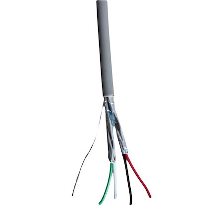 Radum 2 Pair 7/0.25 Individually Screened Data Cable | Easy Pull Box | 300M Grey