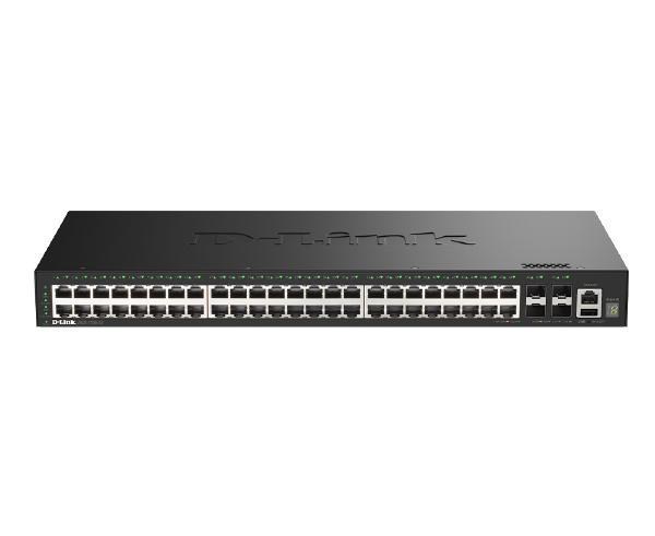 D-Link DGS-1530 DGS-1530-52 48 Ports Manageable Ethernet Switch - Gigabit Ethernet, 10 Gigabit Ethernet - 10/100/1000Base-T, 10GBase-X