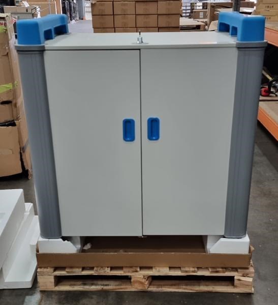 LapCabby 32 Vertical | 32-Device Mobile Ac Charging Trolley For Laptops &Amp; Chromebooks Up To 17" - Vertical - No Box, New - Full Warranty