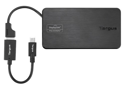 Targus VersaLink DSU100US USB 3.0 Type A Docking Station for Notebook, Tablet PC