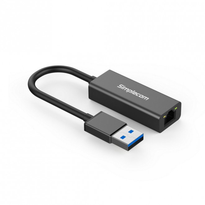 Simplecom Nu303 Usb 3.0 To Gigabit Ethernet Network Adapter Aluminium