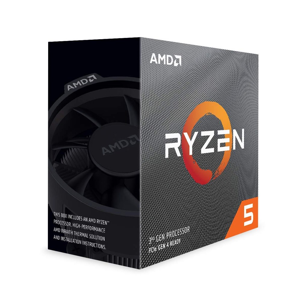 Amd Ryzen 5 3600 Box, 6-Core/12 Threads Unlocked, Max Frea 4.20GHz, 35MB Cashe Socket Am4 65W, With Wraith Stealth Cooler (Amdcpu)