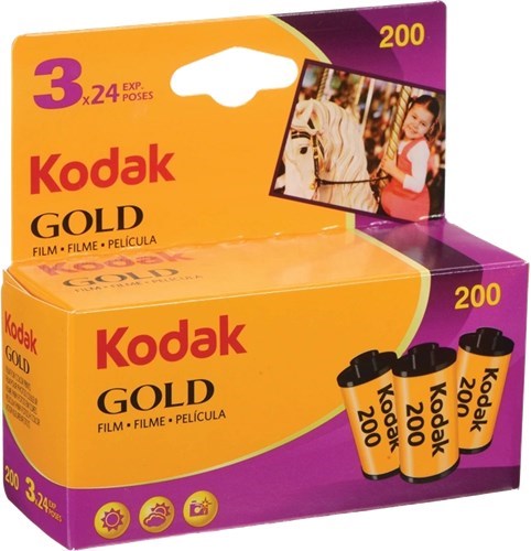 Kodak Gold 200 Iso 135-24 3 Pack