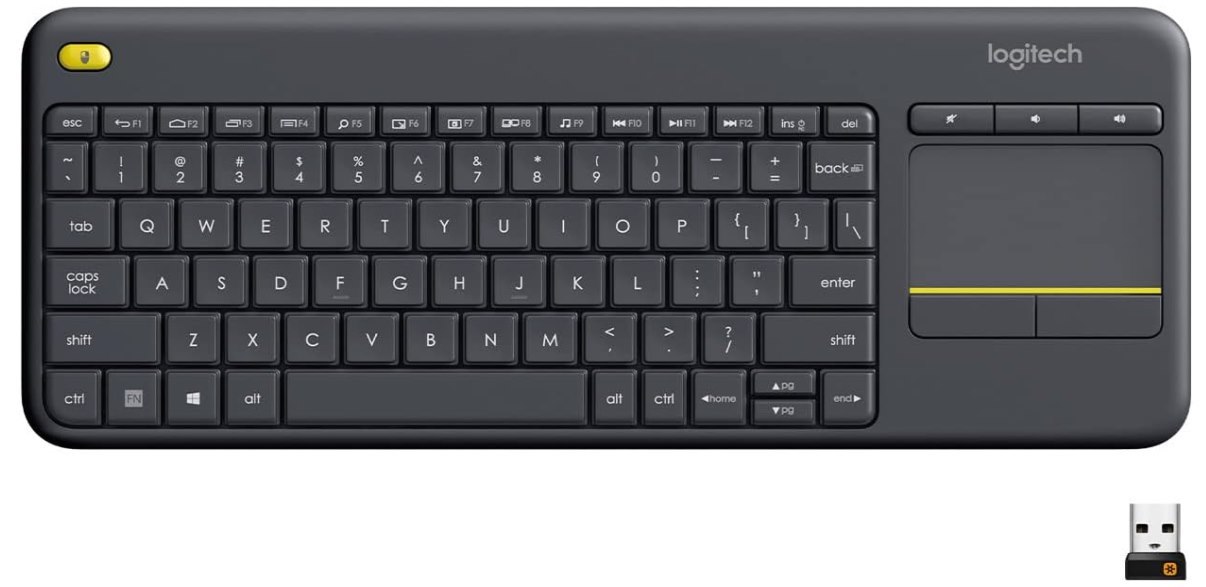 Logitech Keyboard With Track Pad