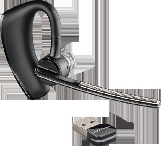 Plantronics Voyager Legend Uc B235 Over The Ear Bluetooth Headset W/Dongle & Charge Case