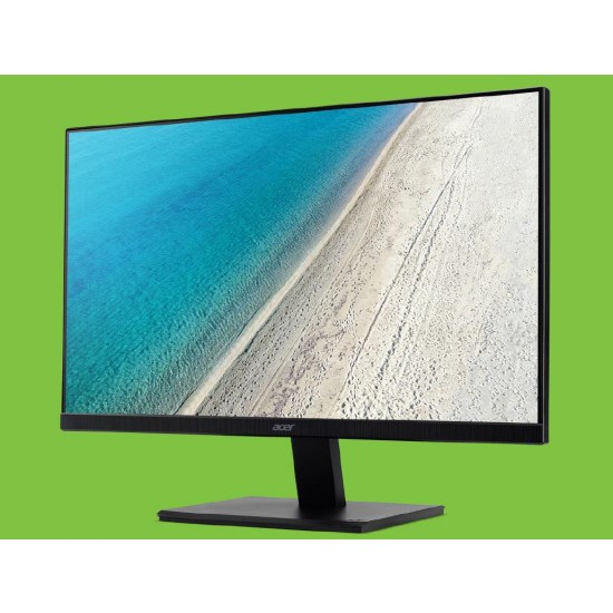 Acer V247Y Ips Thin Bezel Bmip 23.8H 16:9 4MS 250Nits Led 1xVGA, 1xHDMI, 1xDisplay Port, Speaker,VESA Mountable, 3 Years Warranty