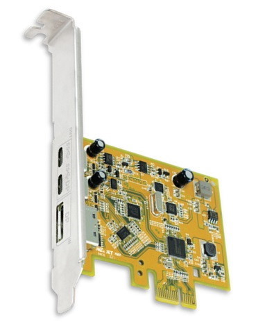 Sunix Usb 3.1 10G & DisplayPort Alt-Mode Pci Express Host Card With Dual Usb Type-C Ports