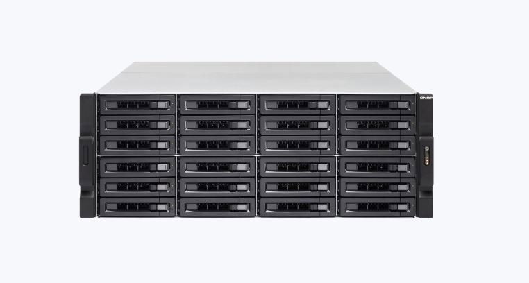Qnap Ts-2483Xu-Rp-E2136-16G No Rail 2U Rack Nas Intel Xeon 3.3GHZ 4 Core, 16G Ram 16X HDD, 2Xpsu