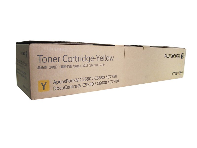 Fujifilm Fuji Xerox Docucentre Iv C5580 C6680 C7780 Yellow 31700 Pages Toner Cartridge