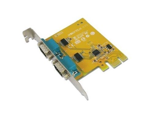Sunix Pcie 2 Port Serial Card Full Height Expansion RS-232 - It Is Compatible With Pci Express X1, X2, X4, X8 And X16 Lane