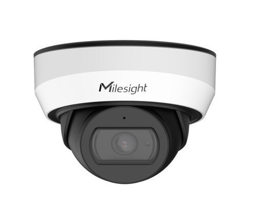 MileSight 8MP Weather-Proof Mini Dome Turret Camera, Fixed Lens, 25M Ir Distance, PoE, Ip67, Ik10