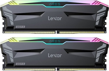 Lexar Ares RGB DDR5 Desktop Memory 32GB (2x16GB) - Black