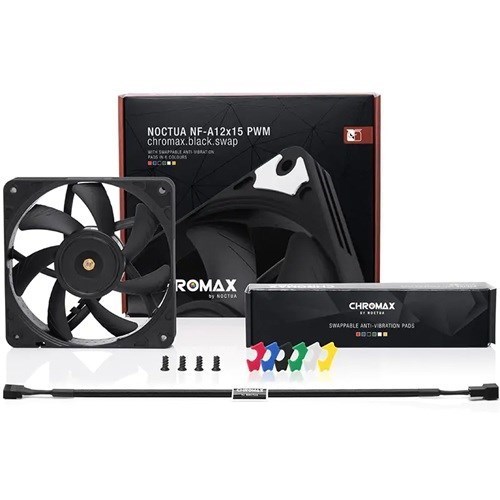 Noctua Noc Fan 120Mm-Nf-A12x15-Pwm-Ch-Bk-S