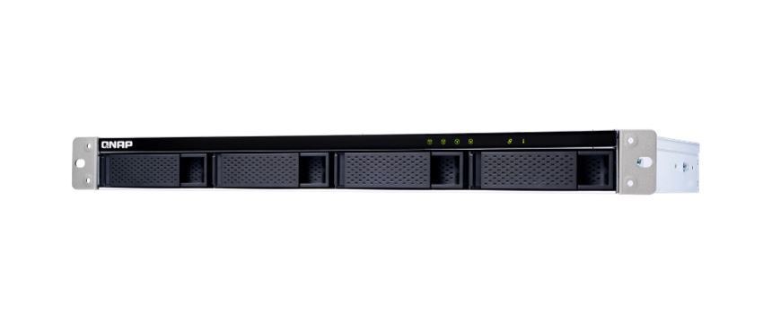 Qnap TL-R400S 4-Bay 1U Rackmount Sata Jbod Expansion Unit With A QXP-400eS-A1164 PCIe Sata Host Card And 1 SFF-8088 To SFF-8088 Sas/Sata 6Gb/2 Years WTY