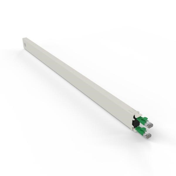 Patchbox.One 30Ru STP Green Cat6A Cable Management Cassette, To Be Installed In Patchbox.One Frame (Poneframe)