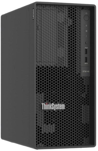 Lenovo ThinkSystem ST50 V3, Xeon E-2478 8C 80W 2.8GHz, 1X 16GB, 1x500W