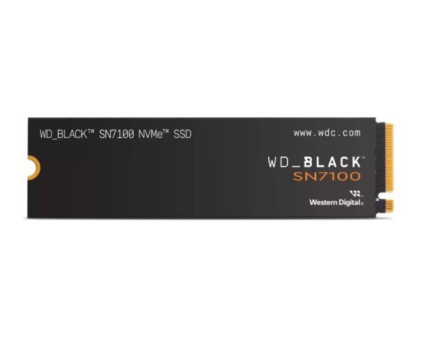 SanDisk Western Digital WD Black SN7100 NVMe - 1TB SSD - 7250MB/s 6900MB/s R/W 1000K/1400K Iops M.2 2280 PCIe4.0 5YRS ~Wds100t4x0e-00Cja0