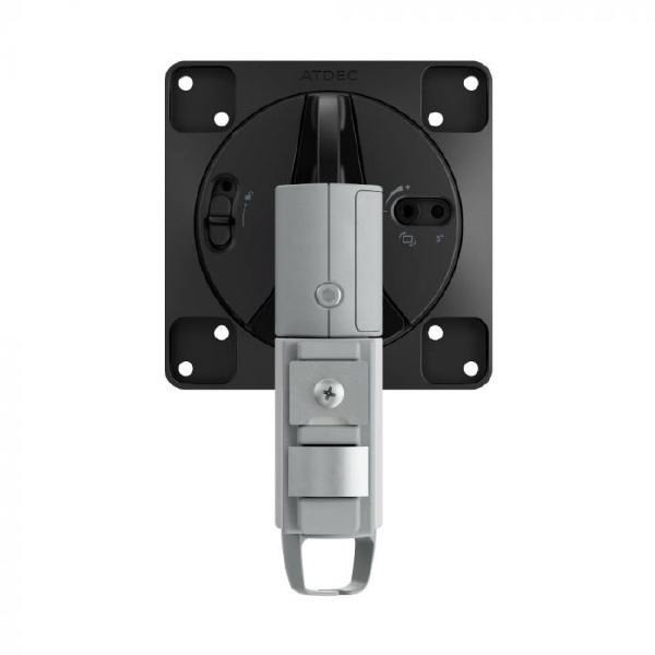 Atdec Mounting Arm for Monitor, Curved Screen Display - Silver
