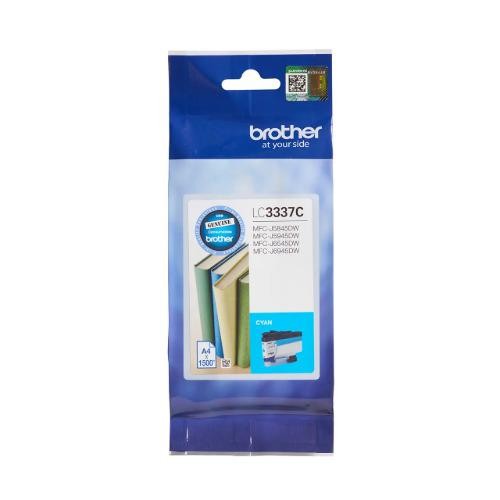 Brother LC3337C *New*Cyan Ink Cartridge To Suitmfc-J5945dw/Mfc-J6945dw/Mfc-J5845dw/Mfc-J6545dw-Up To 1500 Pages