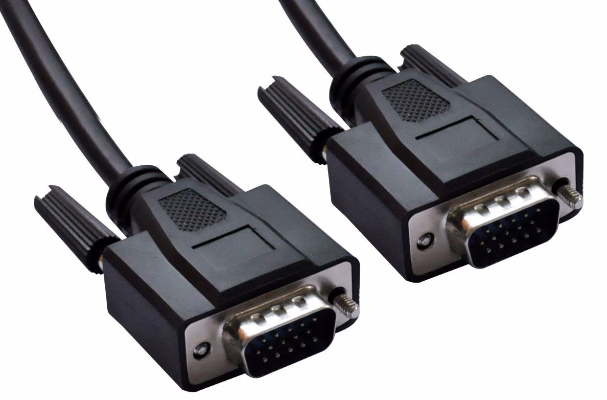 Astrotek Vga Cable 3M - 15 Pins Male To 15 Pins Male For Monitor PC Molded Type Black