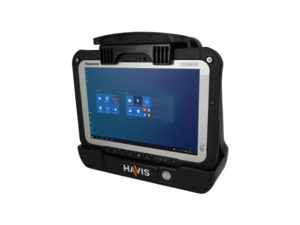 Havis FZ-G1 &Amp; Toughbook G2 Vehicle Docking Cradle (No Port Rep / Power) - Vesa Mount