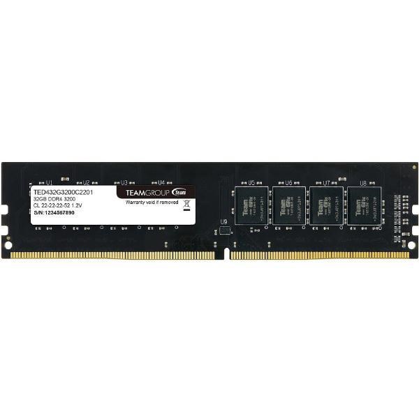 Team Elite 32GB 288-Pin DDR4 Sdram DDR4 3200 (PC4 25600)