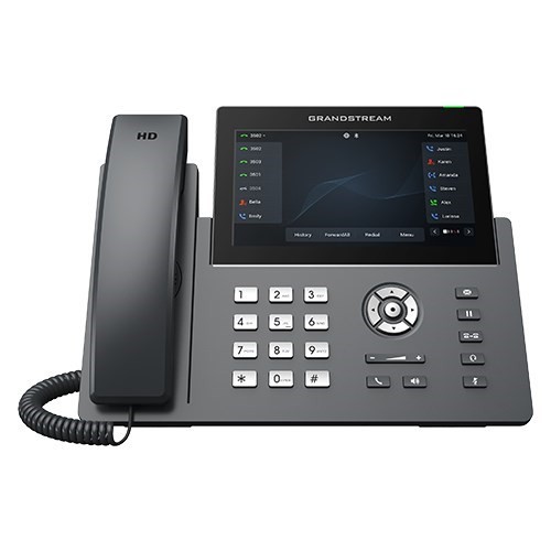 Grandstream GRP2670 12 Lines 6 Sip Accts PoE+ GigE WiFi 7In
