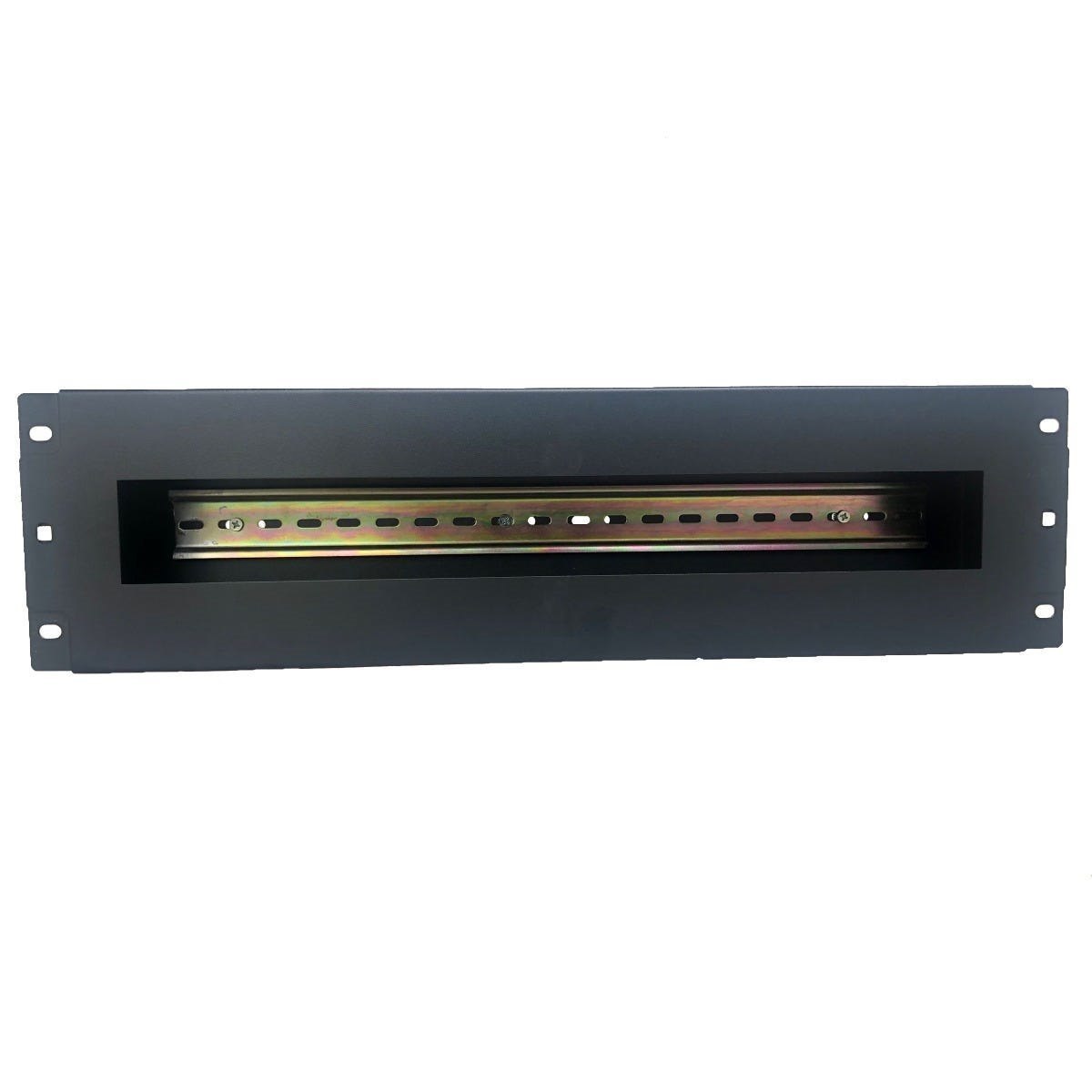 4Cabling 3Ru Rack Mount Din Rail Panel Bracket With Cover