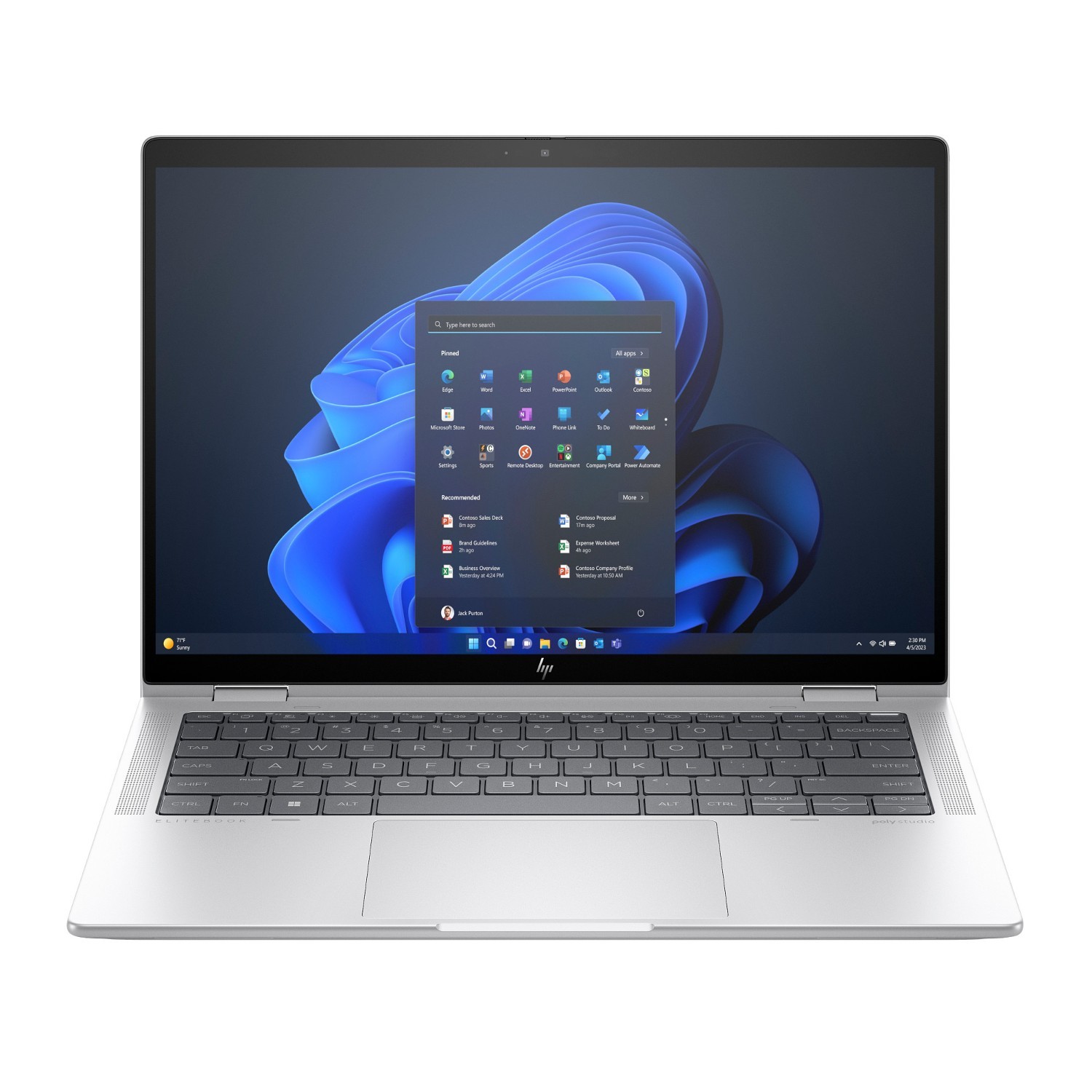 HP Elitebook X360 1040 G11 U5-125H, 16GB, 512GB, 14" Wuxga TS, Pen, W11P, 3-3-3