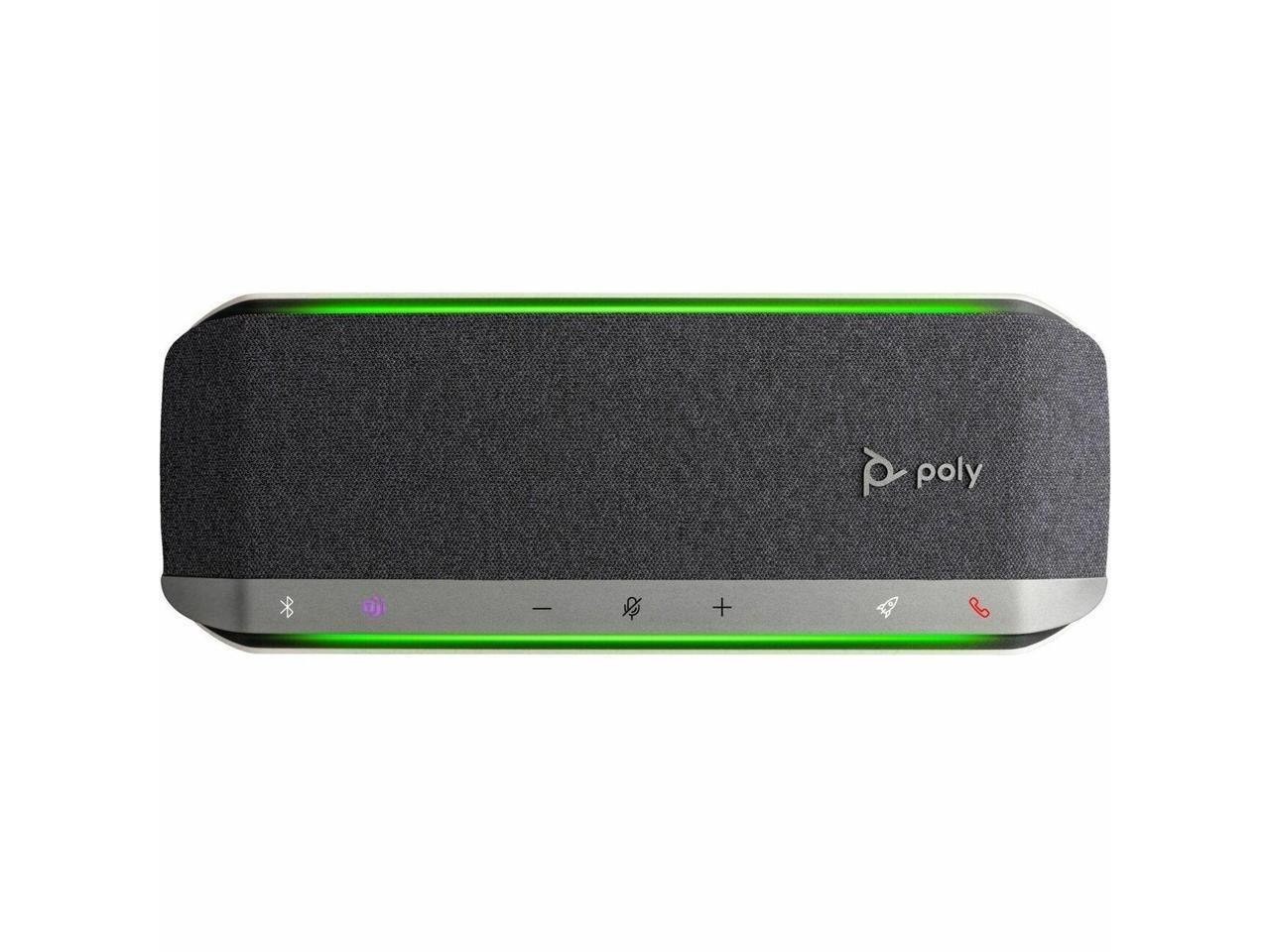 Poly - SYNC 40 Smart Speakerphone (Plantronics) - Flexible Work Spaces - Connect To PC/Mac Via Combined Usb-A/Usb-C Cable And Smartphones Via Bluetooth - Works With Teams (Certified)