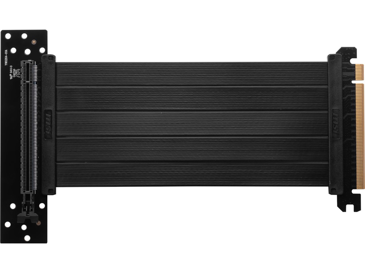 Msi Pci-E 4.0 X16 Riser Cable 180mm-Black 180MM Riser Cable