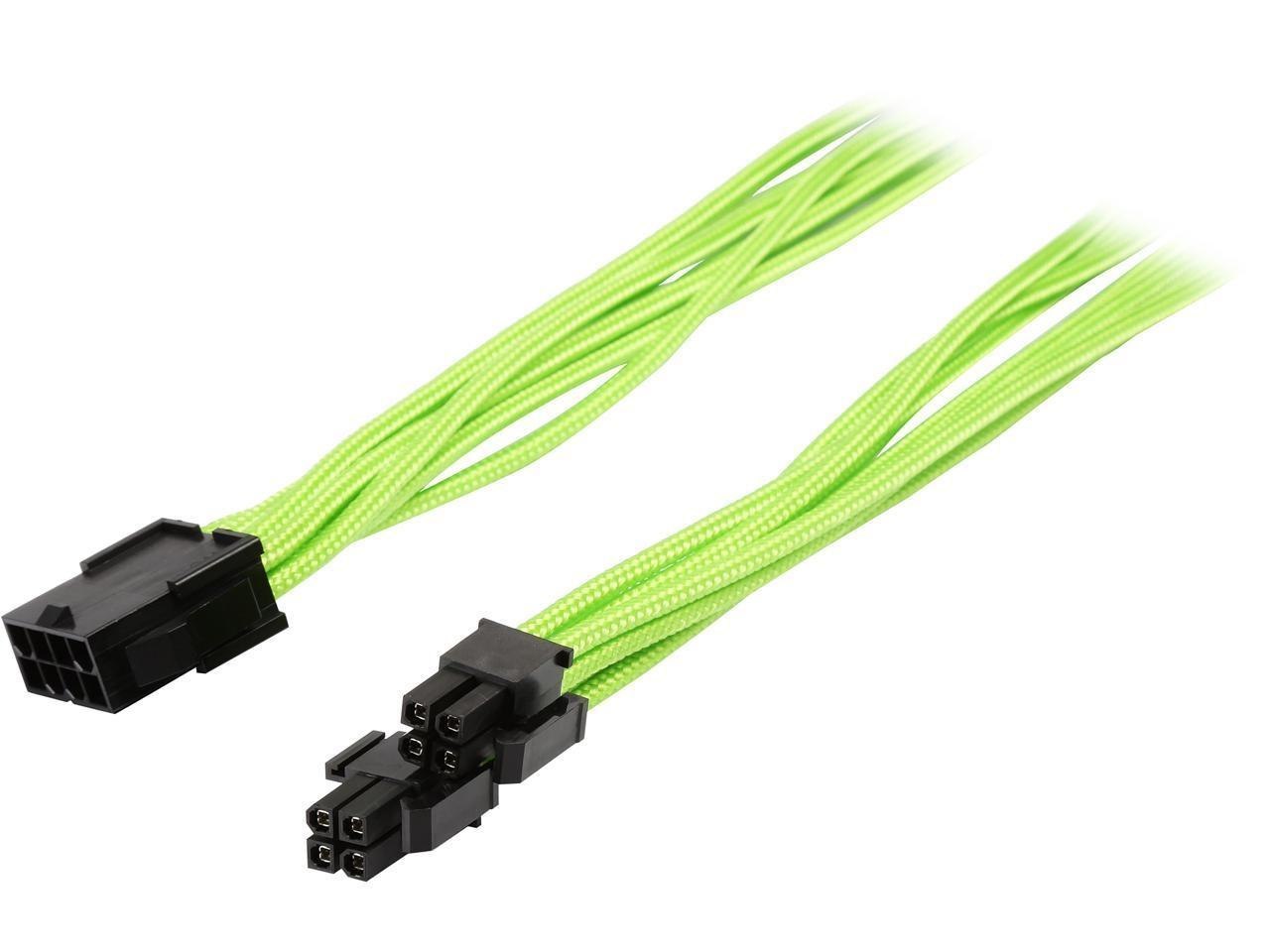 Phanteks PH-CB8P_GR 1.64 FT. (0.50M) 8 To 8 (4+4 )Pin M/B Extension Cable 500MM Length