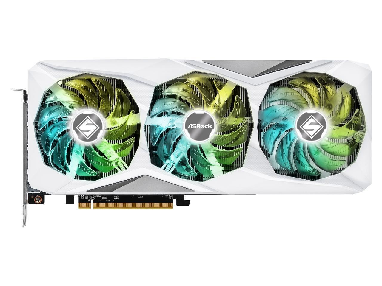 ASRock Steel Legend Radeon RX 7600 XT 16GB GDDR6 Pci Express 4.0 X8 Atx Video Card RX7600XT SL 16Go