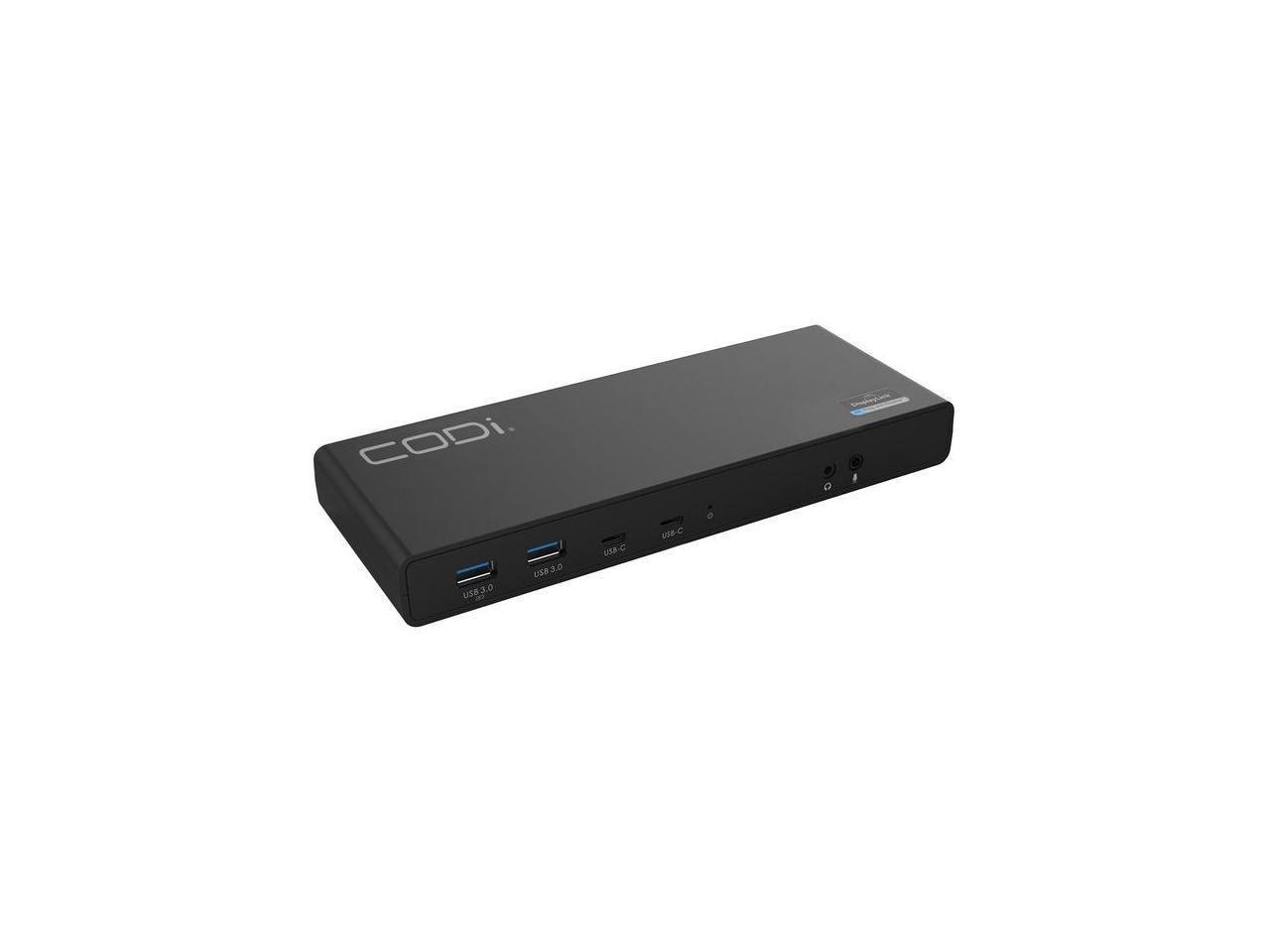 CODi Dual Usb-C 4K Universal Docking Station A01200