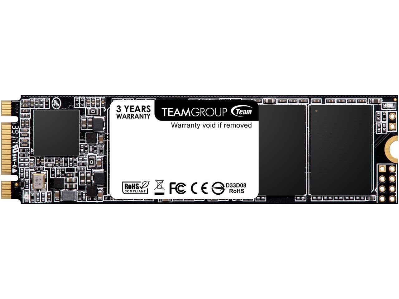 Teamgroup MS30 512GB With SLC Cache 3D Nand TLC M.2 2280 Sata Iii 6Gb/s Internal Solid State Drive SSD (Read/Write Speed Up To 530/430 MB/s) Compatible With Laptop & PC Desktop TM8PS7512G0C101