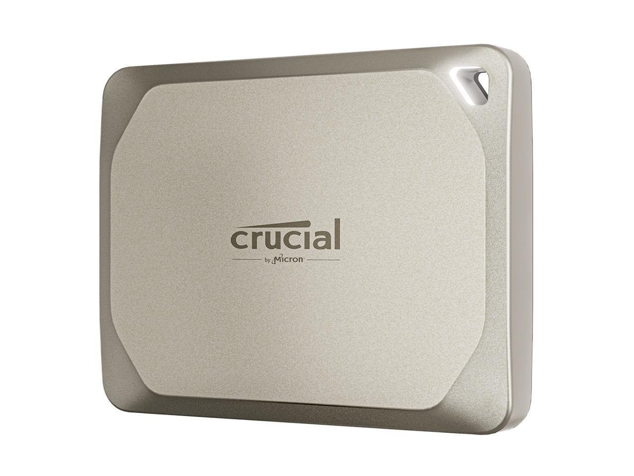 Crucial X9 Pro For Mac 4TB Portable SSD - Up To 1050MB/s Read And Write - Water And Dust Resistant