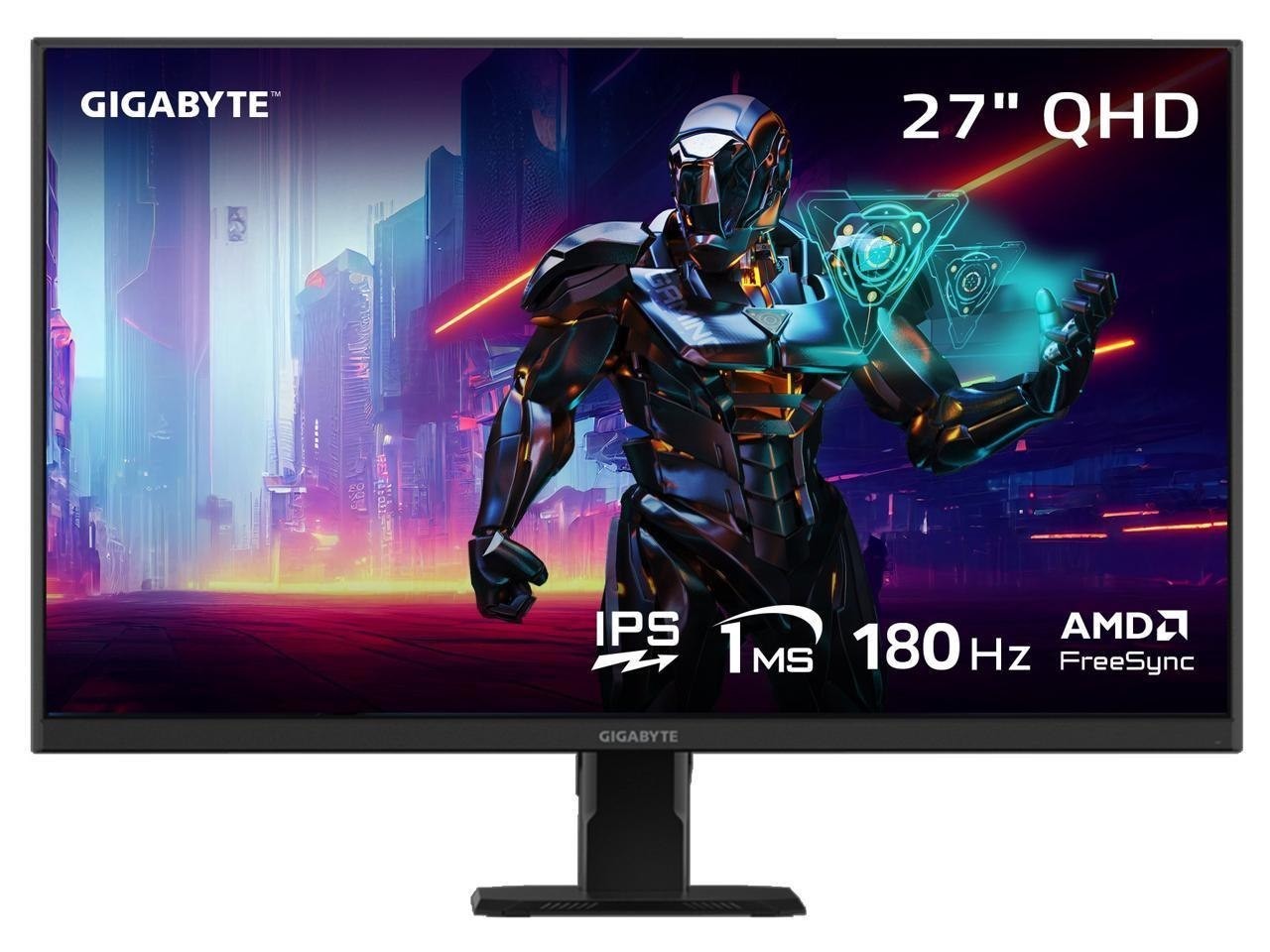 Gigabyte - Gs27qa Sa - 27" Ips Gaming Monitor - QHD 2560X1440 - 180Hz - 1MS MPRT - Amd FreeSync - Hdmi