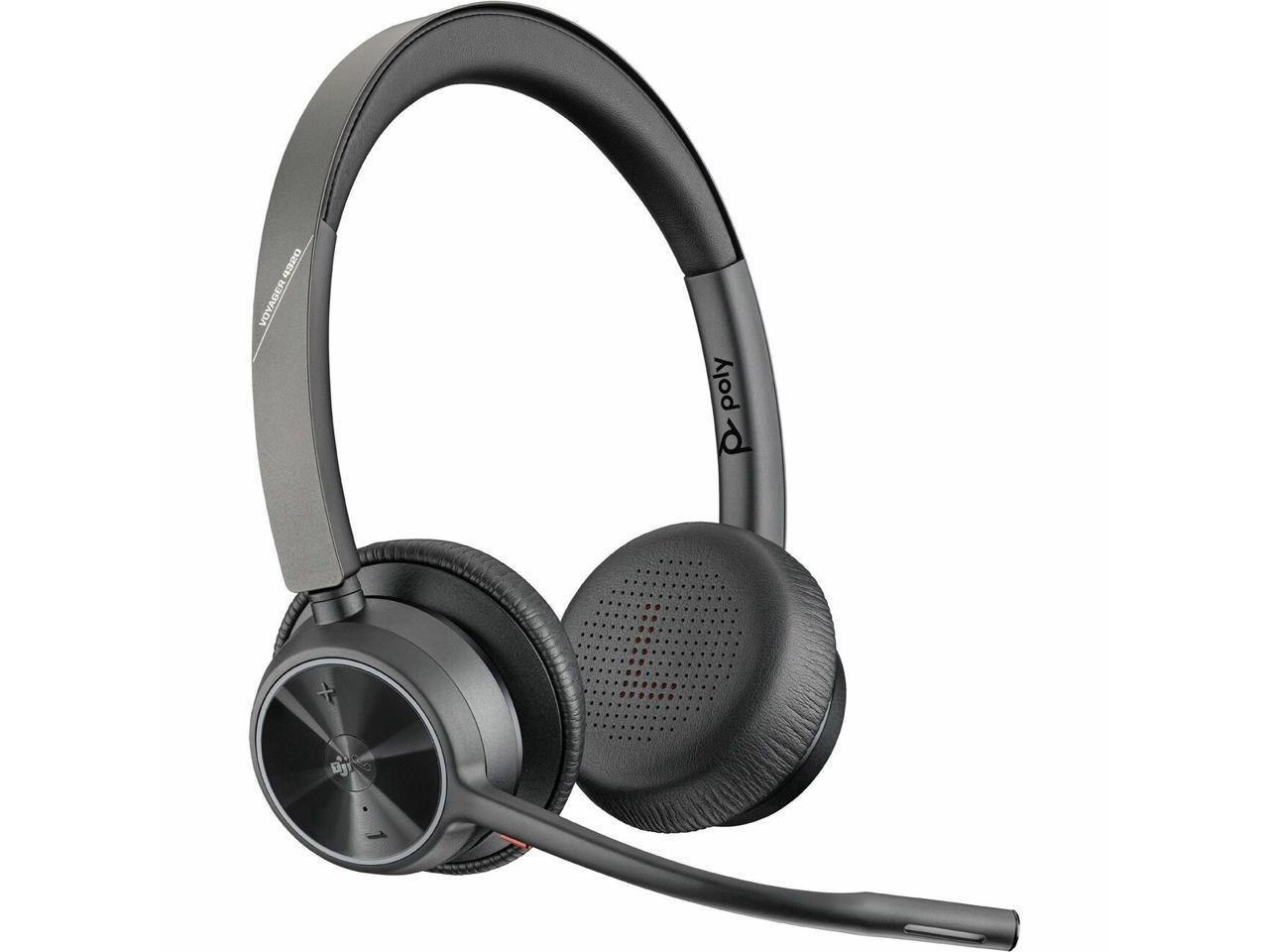 Poly Voyager 4320-M Headset + Usb-A To Usb-C Cable + BT700 Dongle