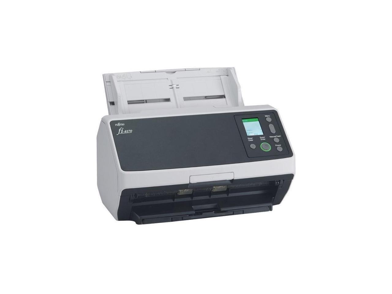 Ricoh Fi-8170 Premium Bundle Large Format ADF/Manual Feed Scanner 600Dpi Optical CG01000-303101 With With 3-Year Advance Warranty