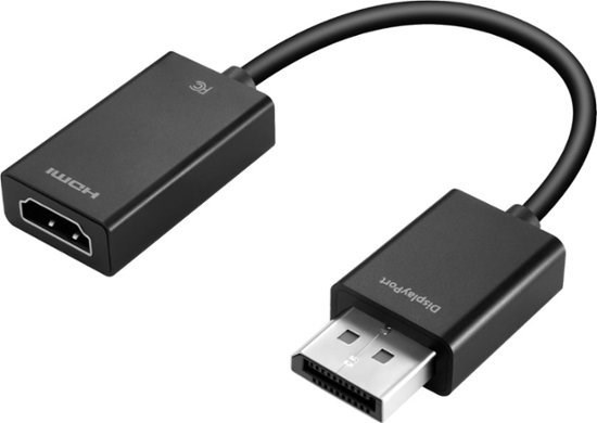 DisplayPort to HDMI Adapter - Black