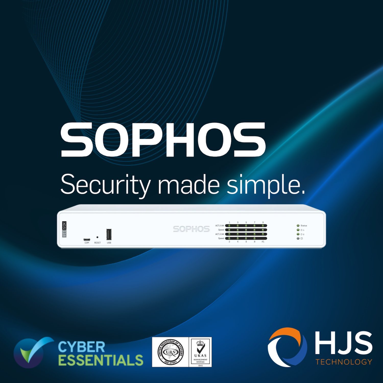 SOPHOS XGS 118 Security Appliance