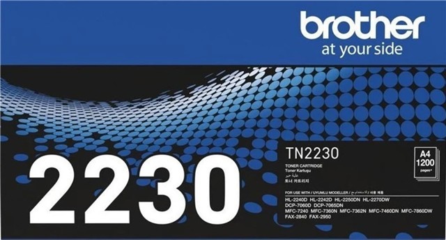 Brother TN-2230 Original Laser Toner Cartridge - Black Pack