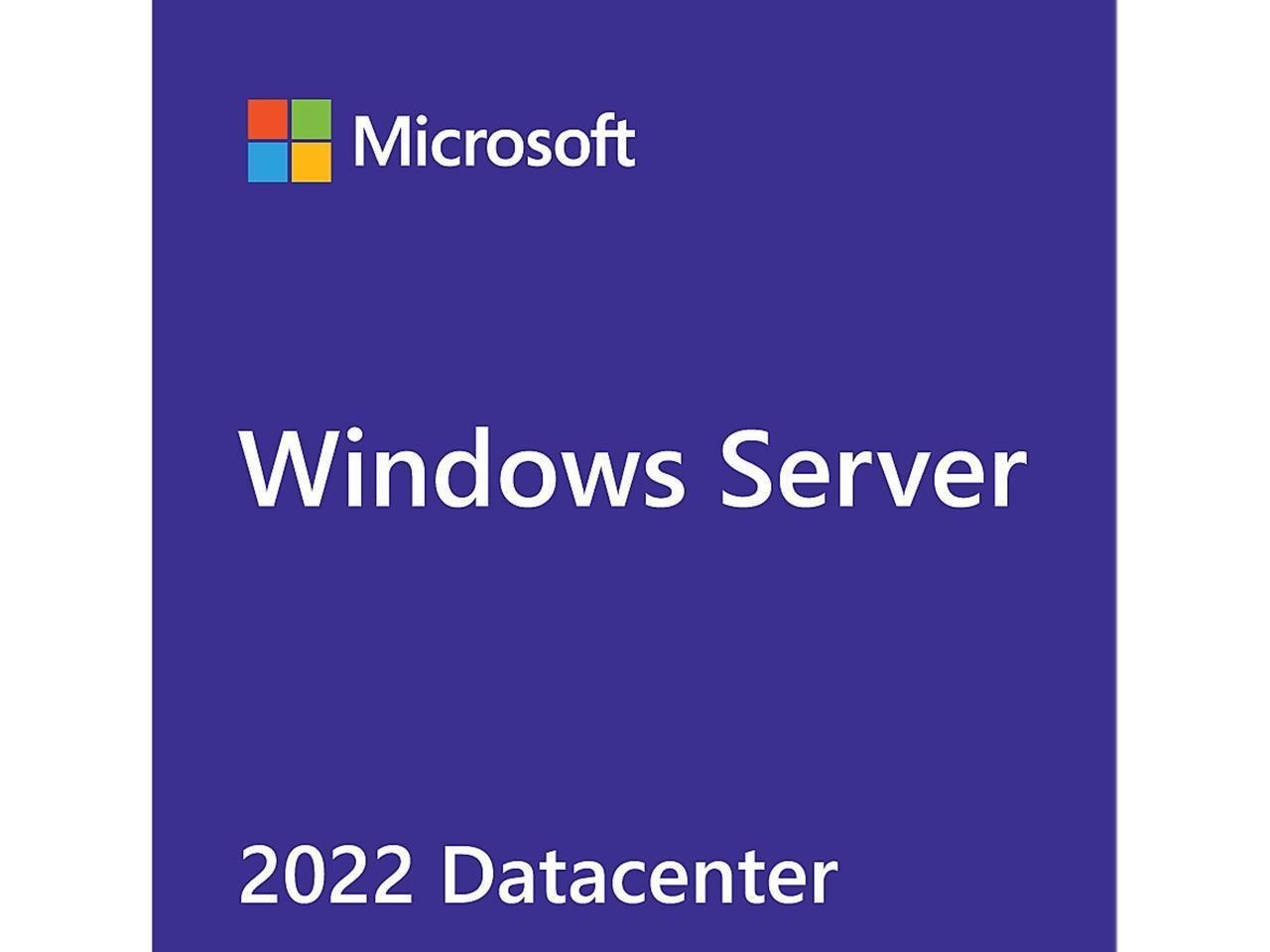 Microsoft Windows Server 2022 Datacenter 64-bit - License - 16 Core